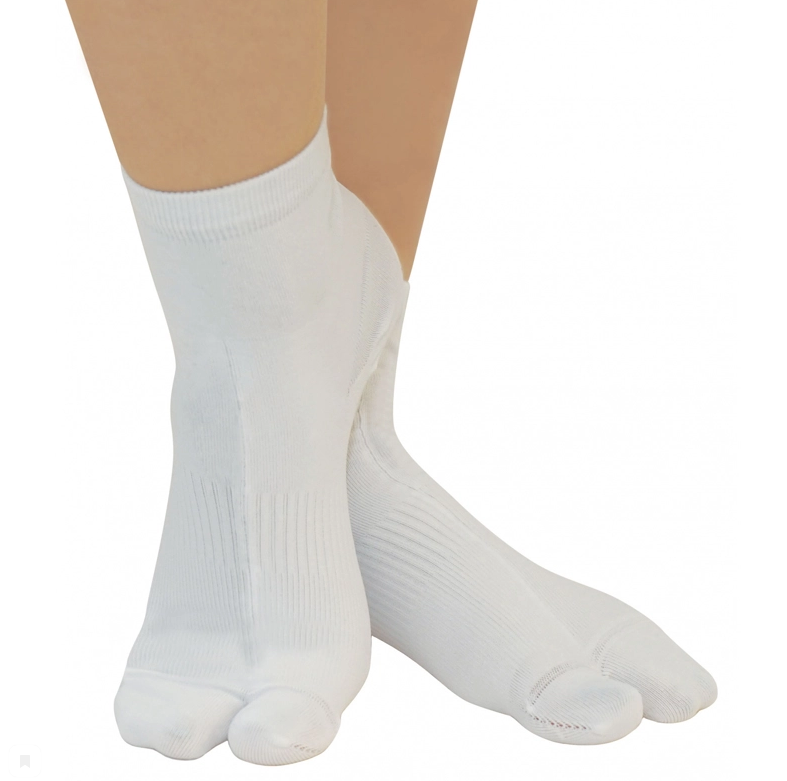 Корригирующие лечебные носки от «косточки» VALGU  Белый ORTMANN купить в OrtoMir24